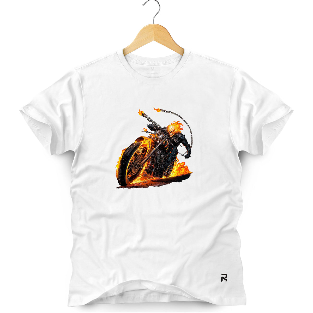 Camiseta Masculina Moto Fantasma
