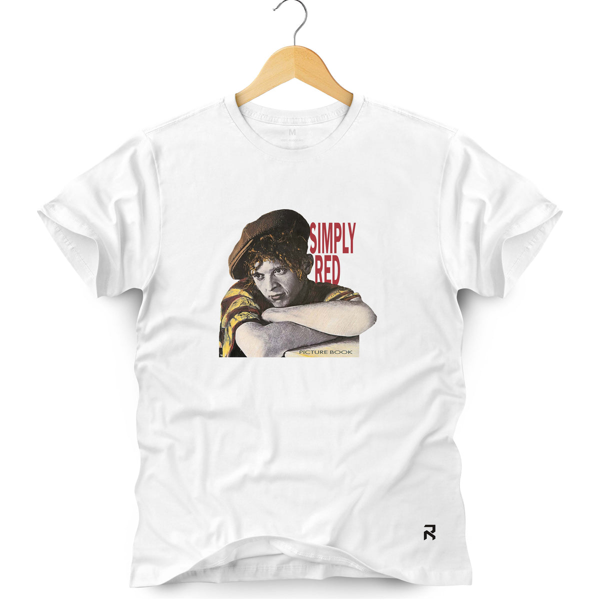 Camiseta Masculina Picture Simply Red