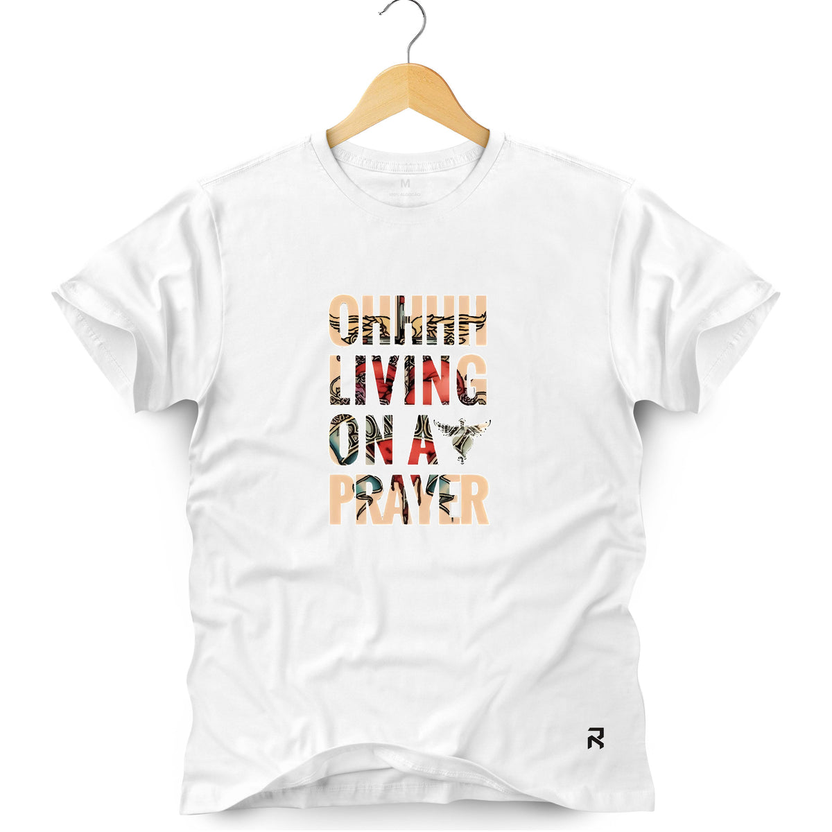 Camiseta Masculina Prayer Bon Jovi