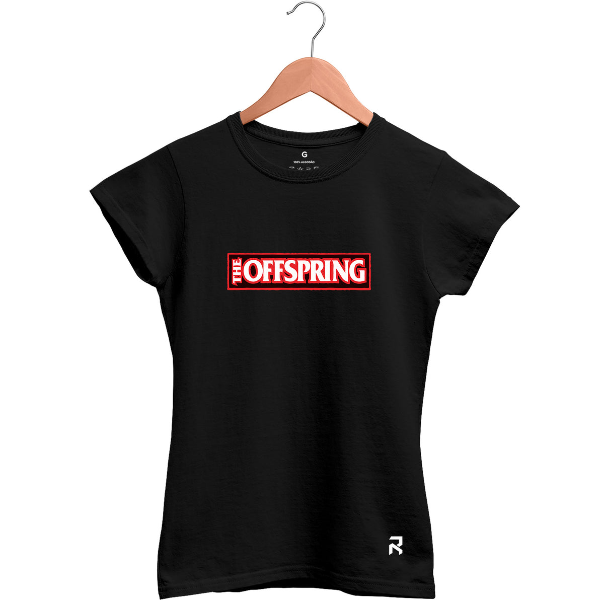 Camiseta Baby Look Feminina Red Offspring