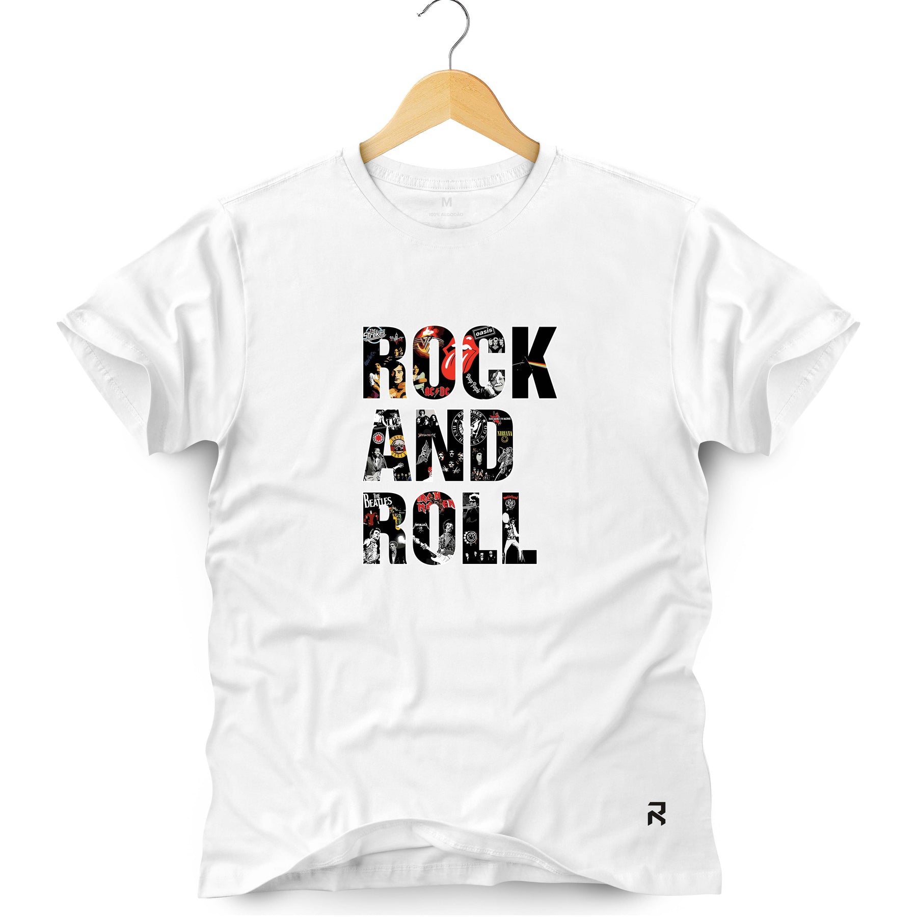 Camiseta Masculina Rock And Roll Bandas