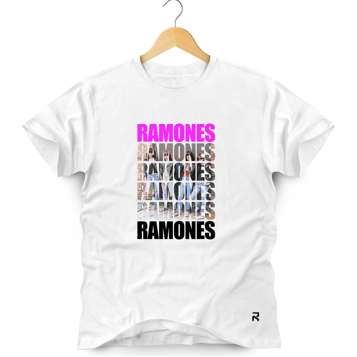 Camiseta Masculina Rocket Ramones