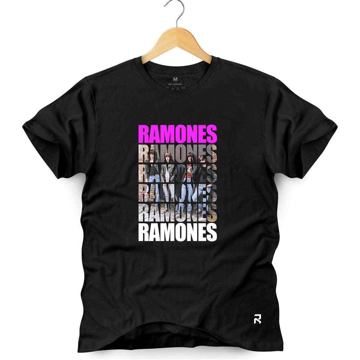 Camiseta Masculina Rocket Ramones