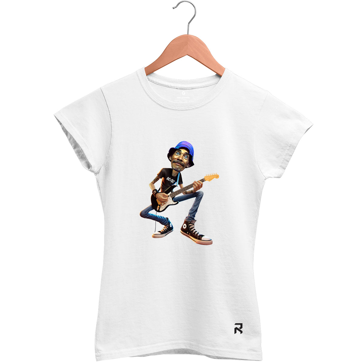 Camiseta Baby Look Feminina Madruga Roqueiro