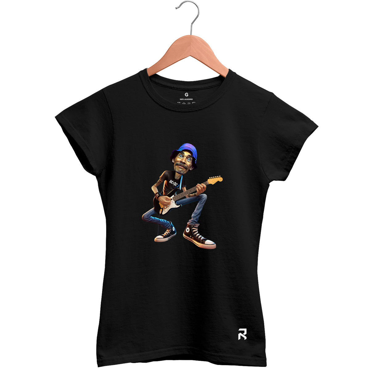 Camiseta Baby Look Feminina Madruga Roqueiro