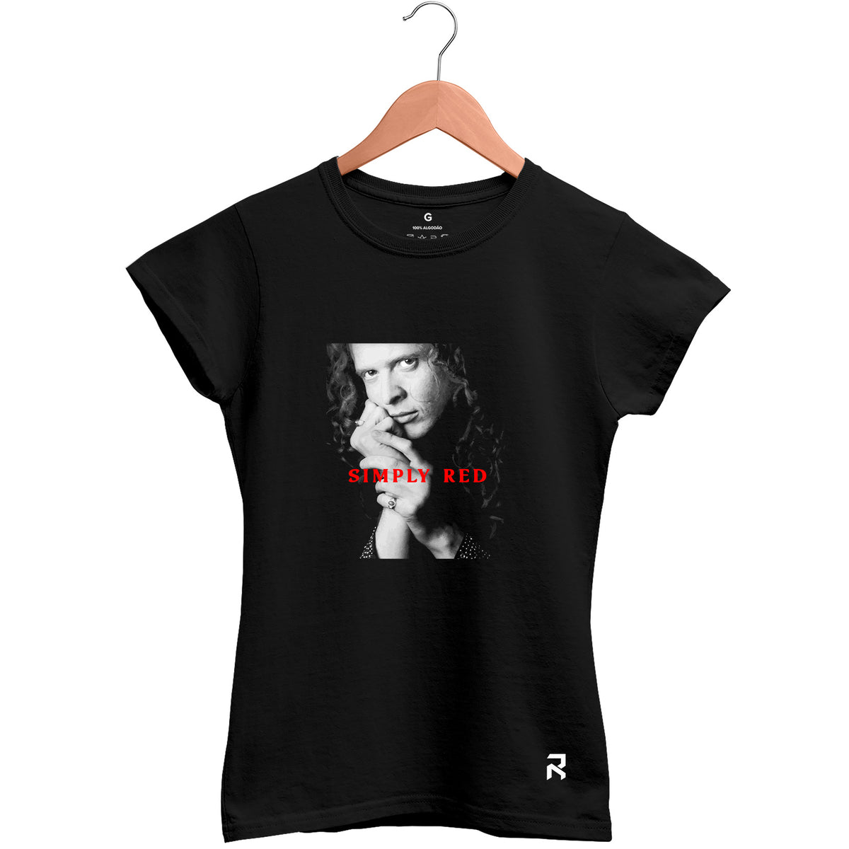 Camiseta Baby Look Feminina PB Simply Red
