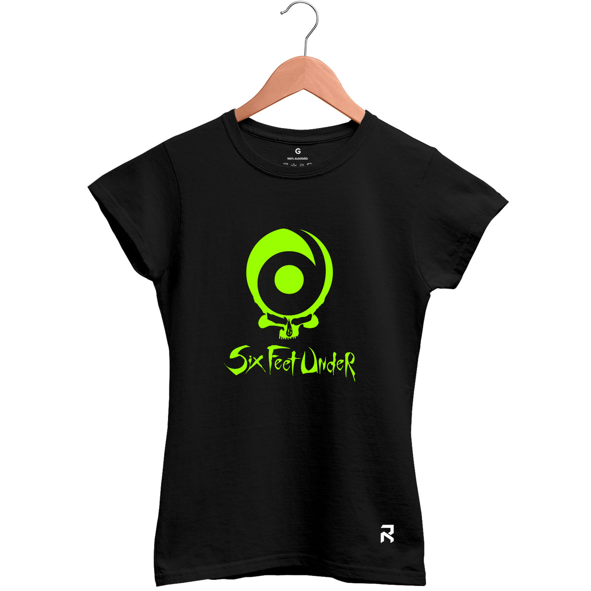Camiseta Baby Look Feminina Six Feet Under
