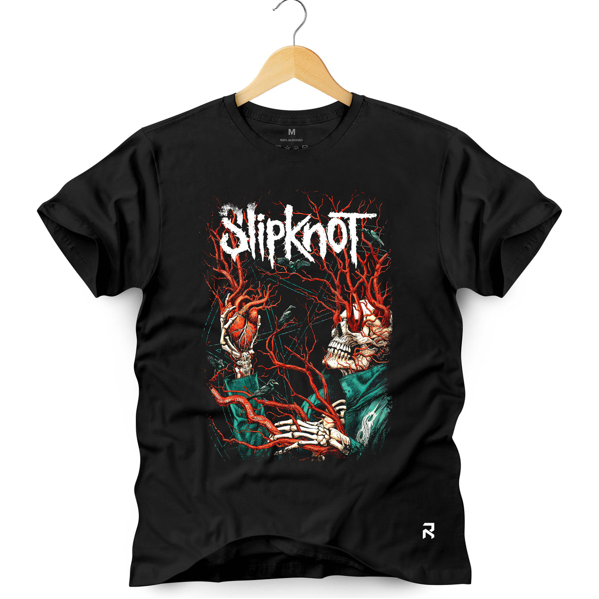 Camiseta Masculina Heart Slipknot