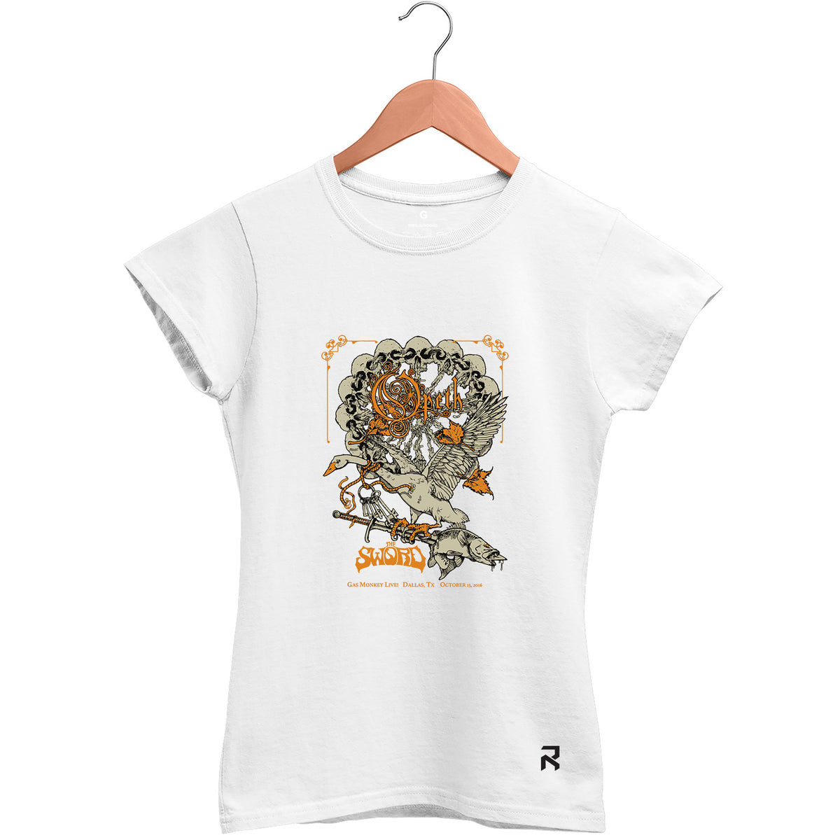Camiseta Baby Look Feminina Sword Opeth