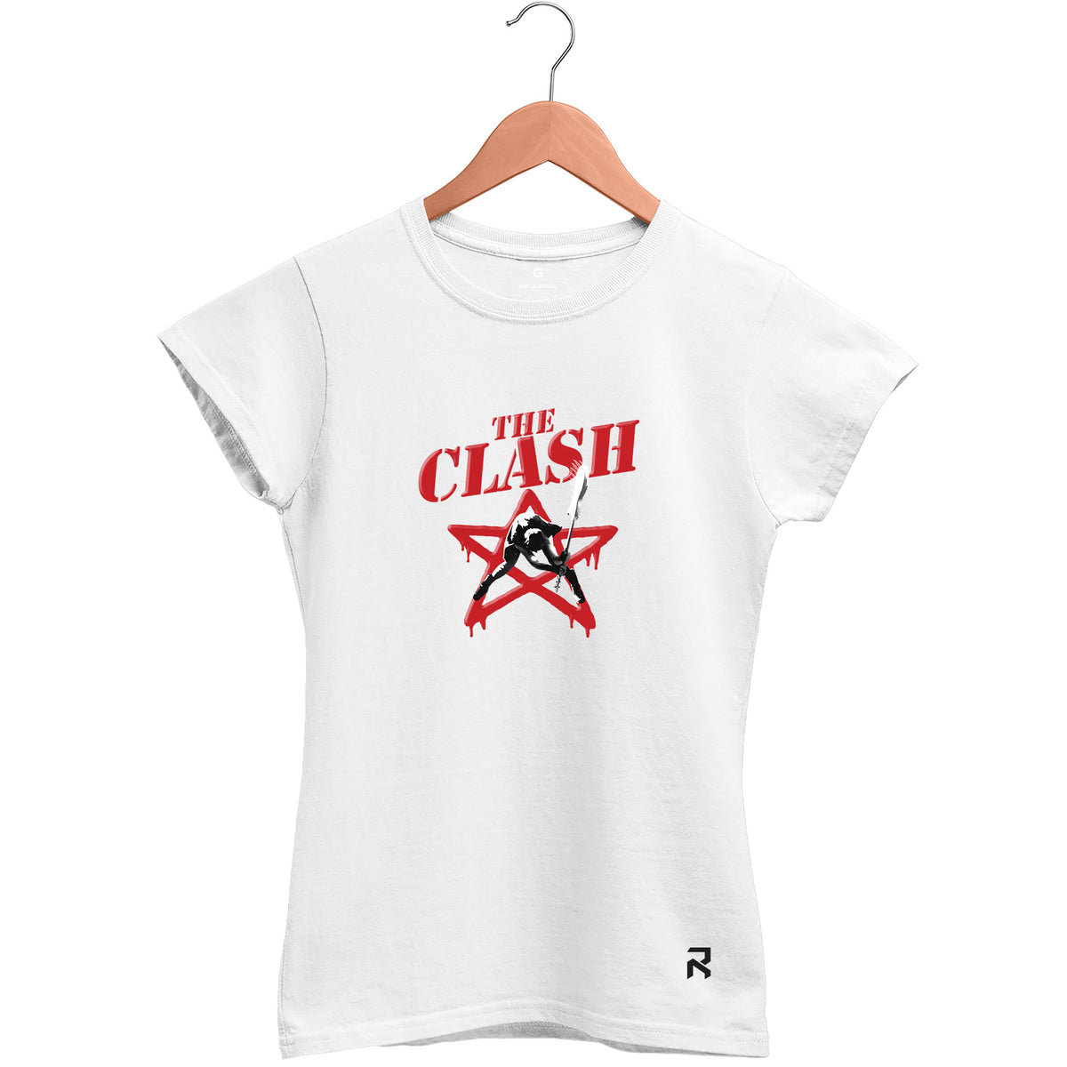 Camiseta Baby Look Feminina The Clash