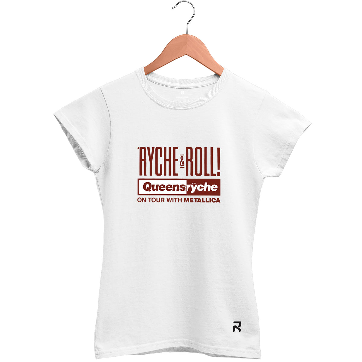 Camiseta Baby Look Feminina Tour Queensryche