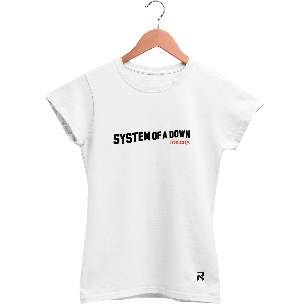 Camiseta Baby Look Feminina Toxicity System of a Down