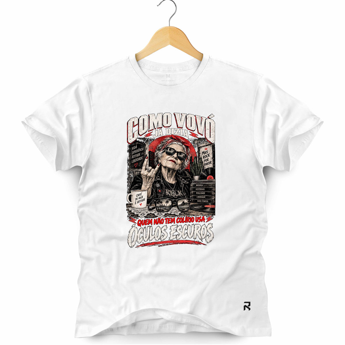 Camiseta Masculina Vovó Colírio