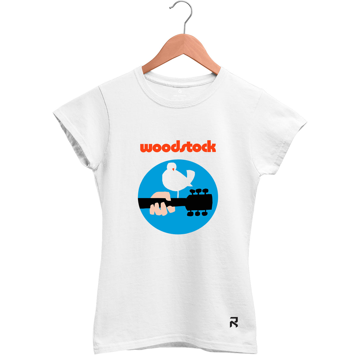 Camiseta Baby Look Feminina Woodstock
