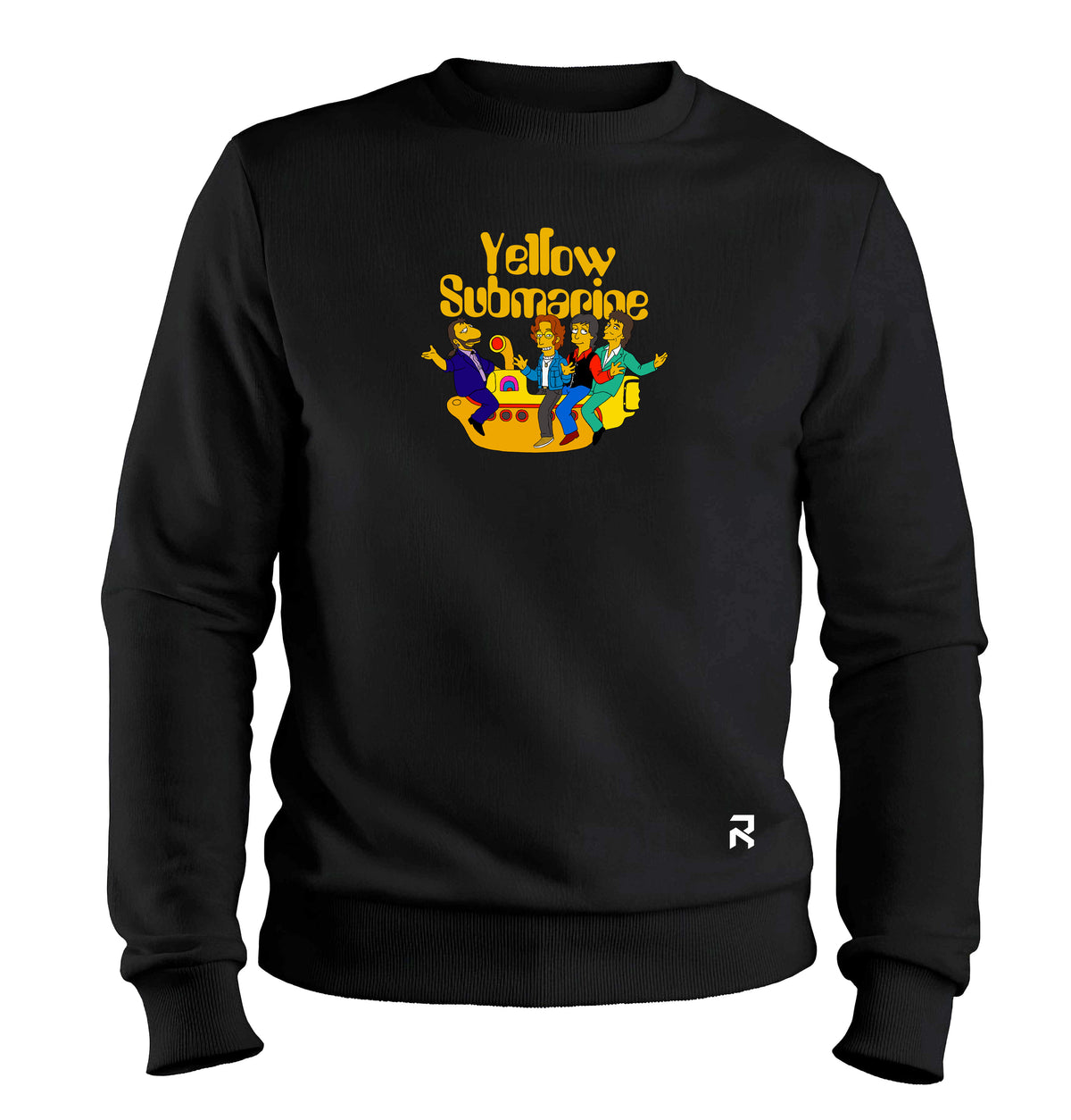 Moletom Unissex Yellow Submarine Cartoon