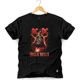 Camiseta Masculina ACDC Hells Bells