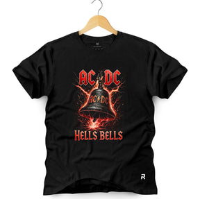 Camiseta Masculina ACDC Hells Bells