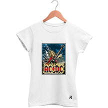 Camiseta Baby Look Feminina ACDC England