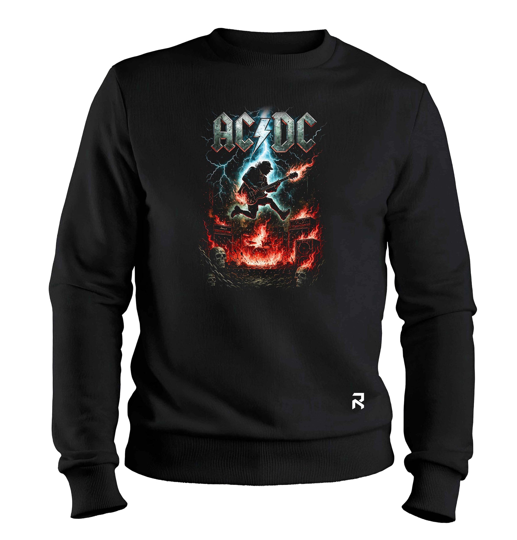 Moletom Unissex ACDC Fire