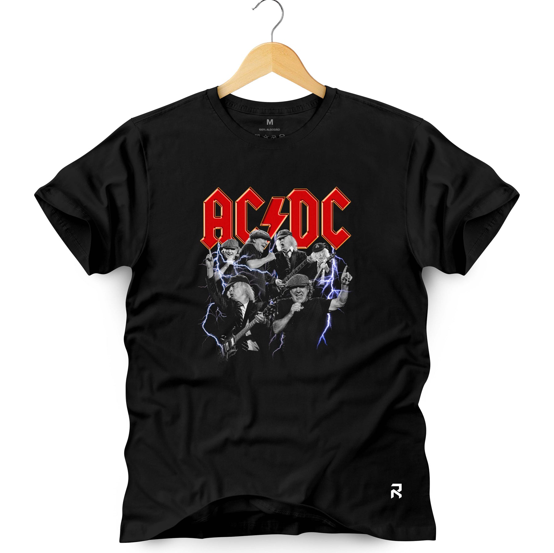 Camiseta Masculina ACDC Thunder