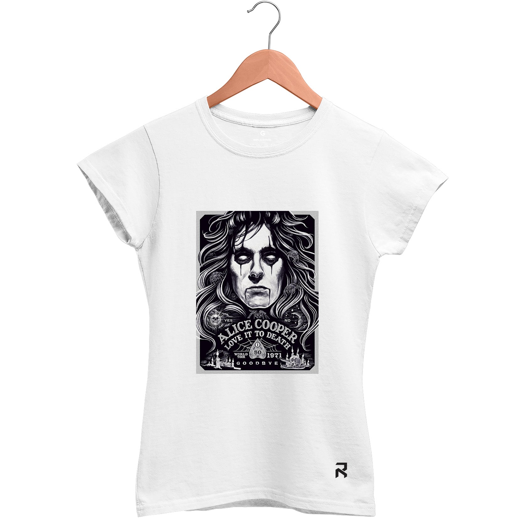 Camiseta Baby Look Feminina Alice Cooper