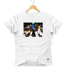 Camiseta Masculina Abbey Road Cartoon