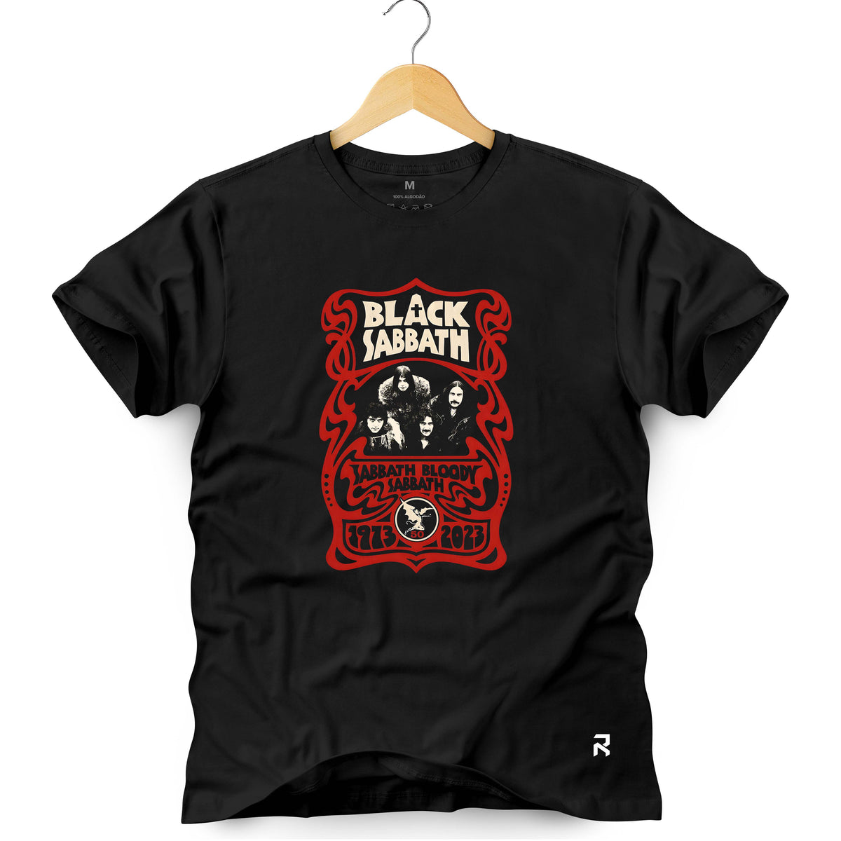 Camiseta Masculina Bloody Black Sabbath