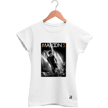 Camiseta Baby Look Feminina Banda Maroon 5
