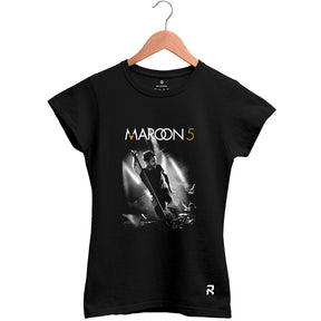 Camiseta Baby Look Feminina Banda Maroon 5