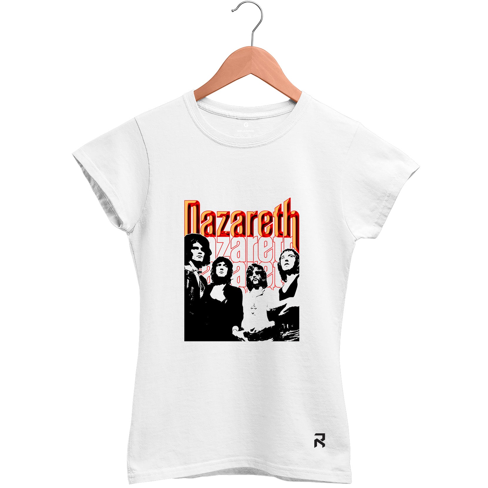 Camiseta Baby Look Feminina Banda Nazareth