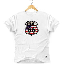 Camiseta Masculina Bandeira Route 66