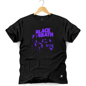 Camiseta Masculina Black Sabbath Roxa