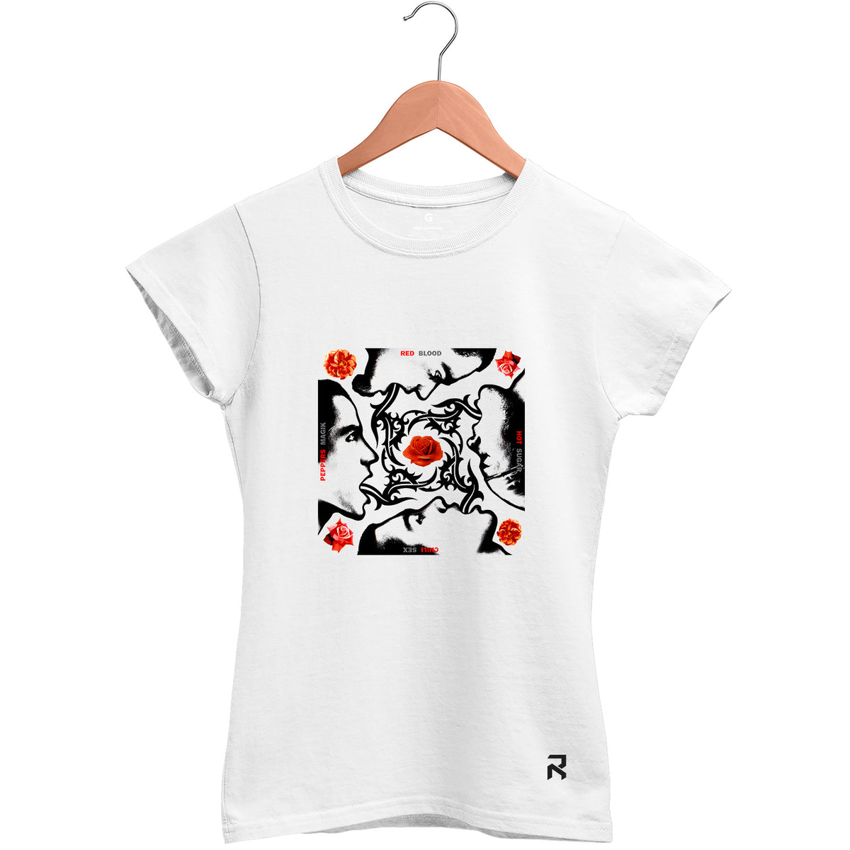 Camiseta Baby Look Feminina Blood Sugar Sex Magik RHCP