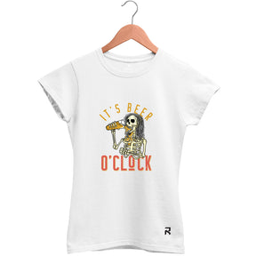 Camiseta Baby Look Feminina Beer Oclock