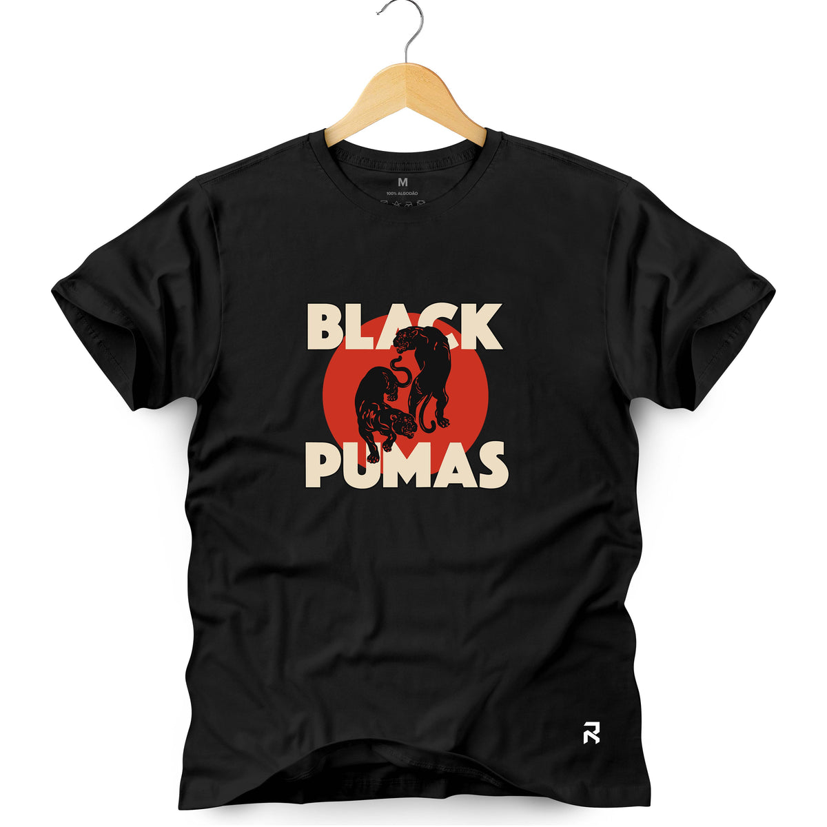 Camiseta Masculina Black Pumas