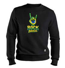 Moletom Unissex Brasil Rock