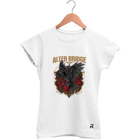 Camiseta Baby Look Feminina Crow Alter Bridge