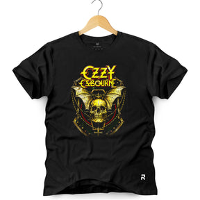 Camiseta Masculina Caveira Ozzy