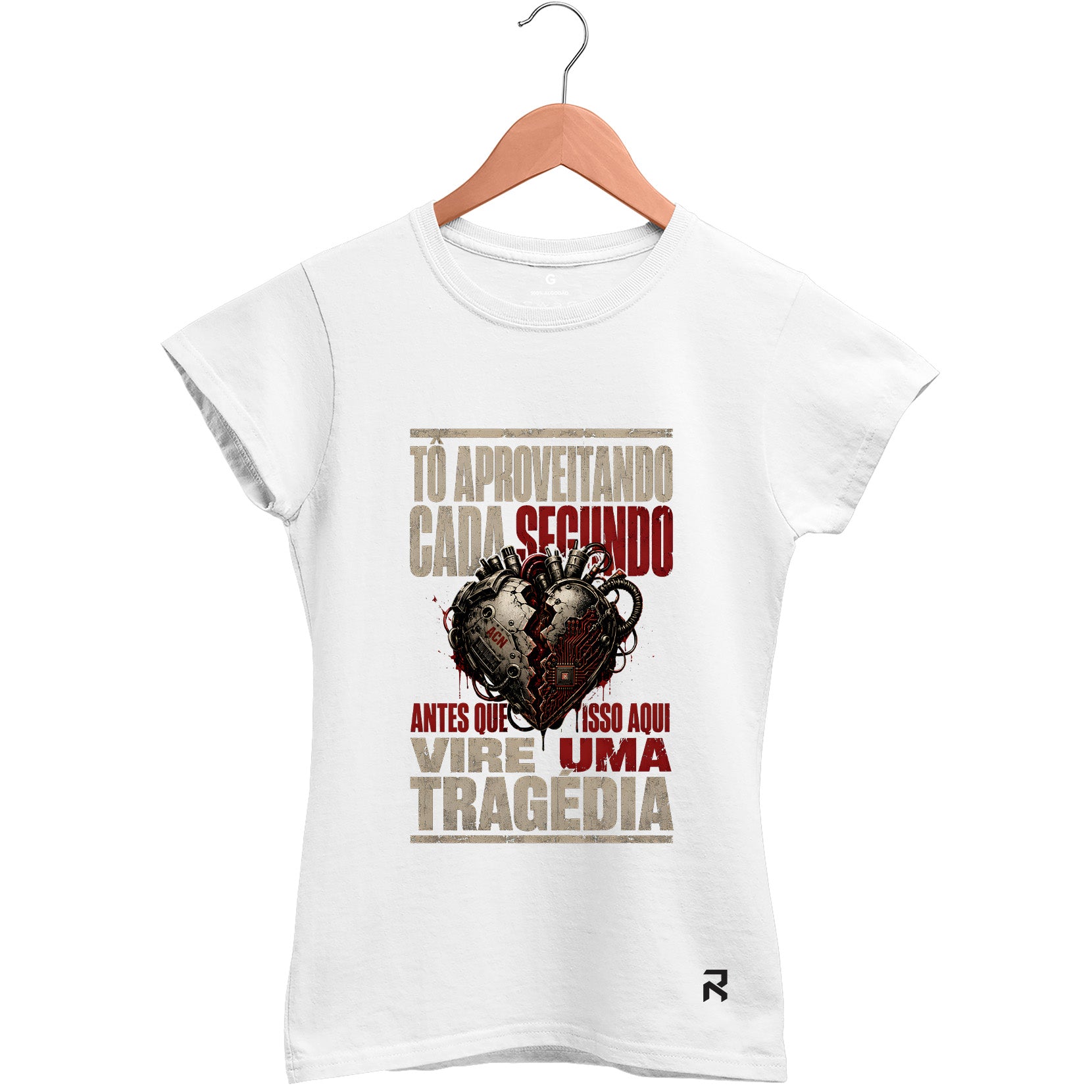 Camiseta Baby Look Feminina Cada Segundo