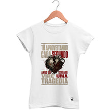 Camiseta Baby Look Feminina Cada Segundo