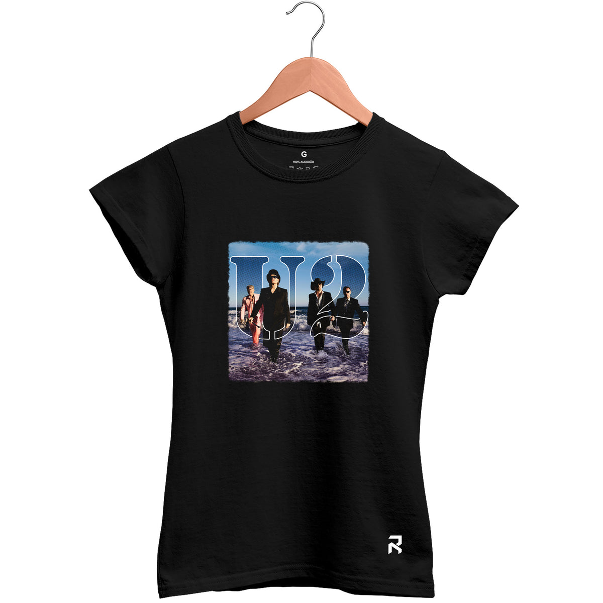 Camiseta Baby Look Feminina Carnaval U2