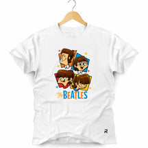 Camiseta Masculina Cartoon Beatles