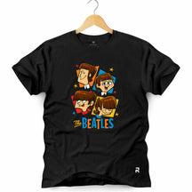 Camiseta Masculina Cartoon Beatles