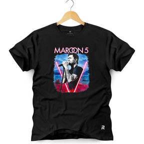 Camiseta Masculina Cinco Maroon 5