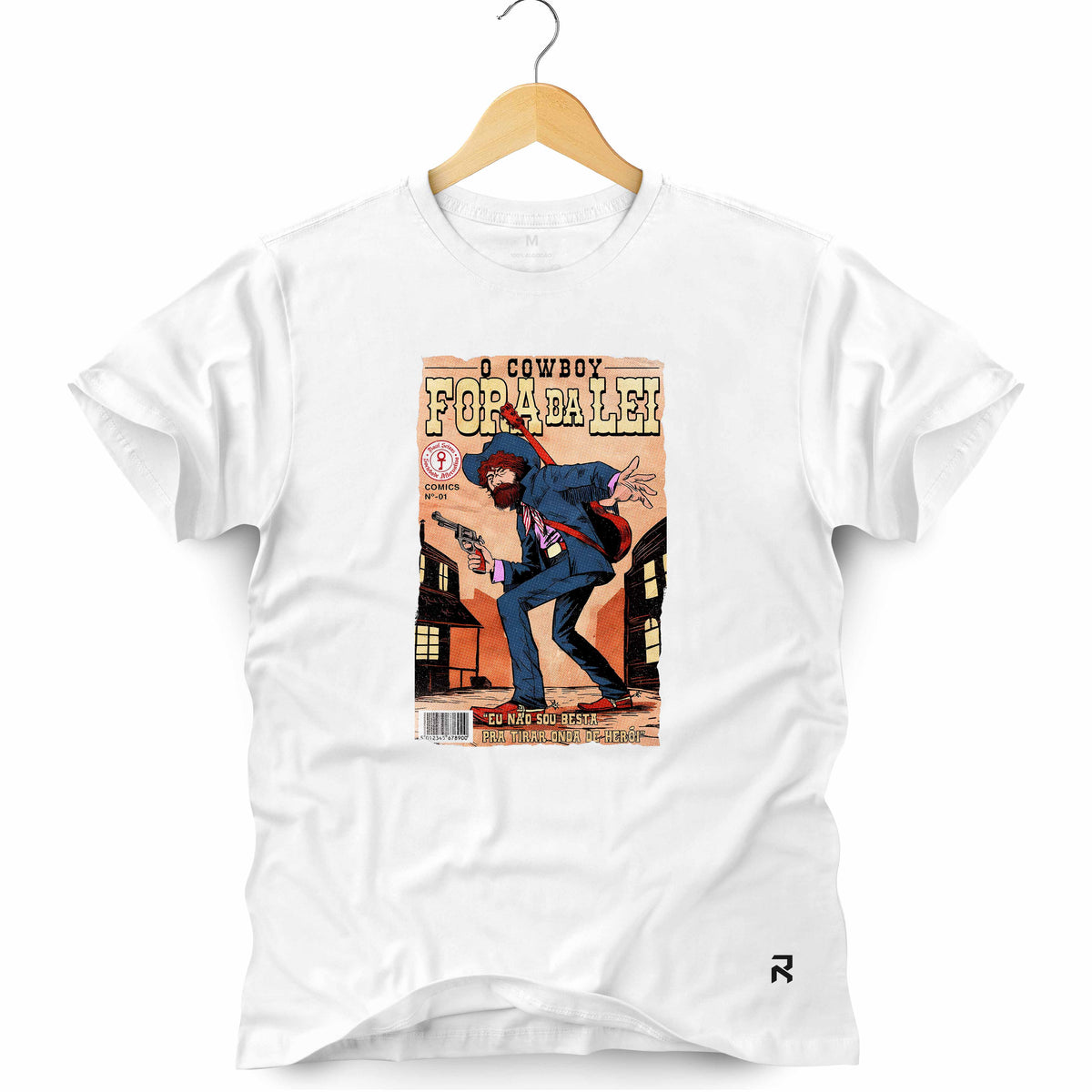 Camiseta Masculina Cowboy Fora da Lei