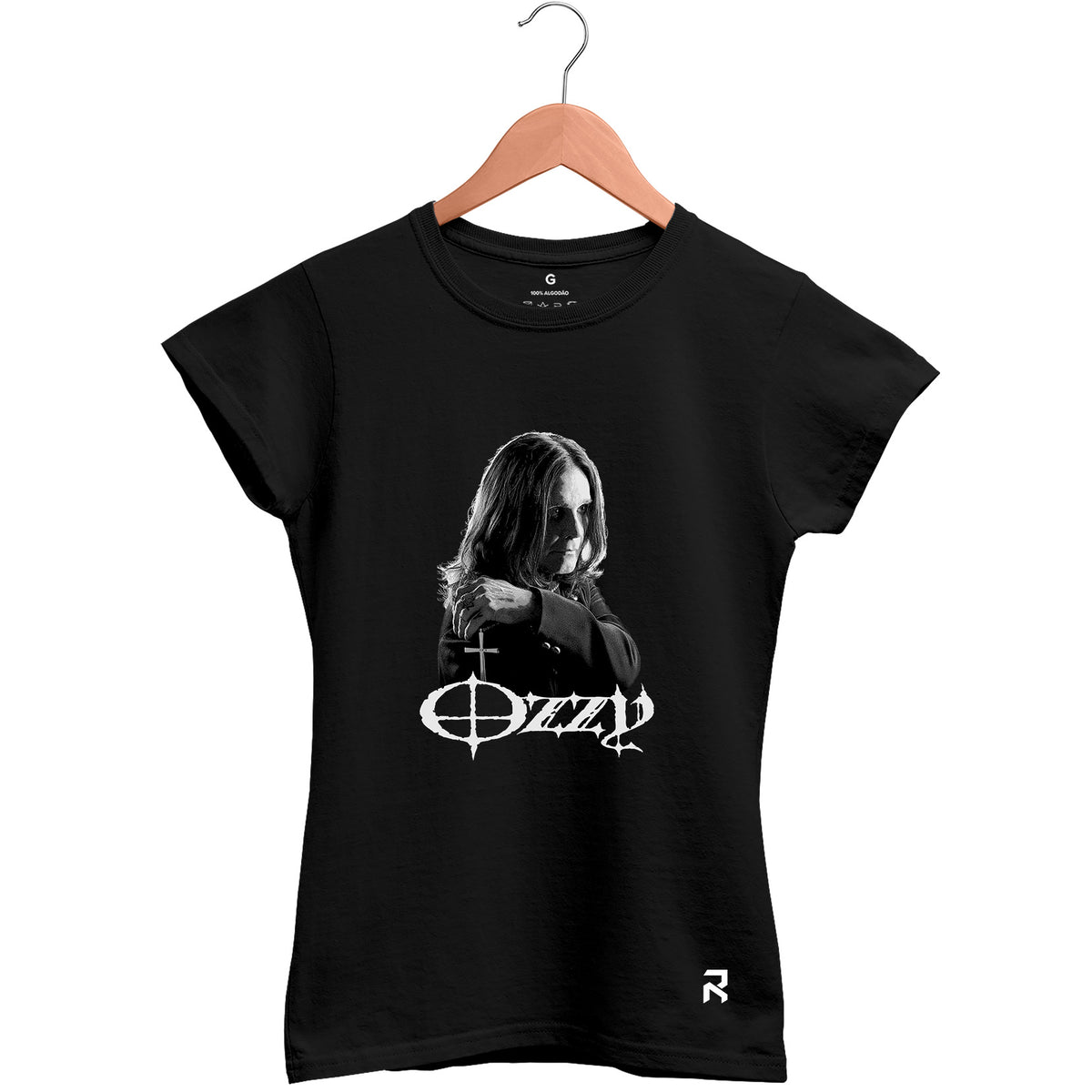 Camiseta Baby Look Feminina Cruz Ozzy