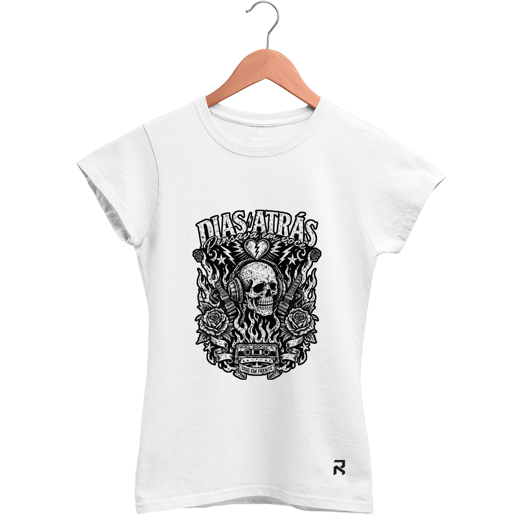 Camiseta Baby Look Feminina Dias Atrás