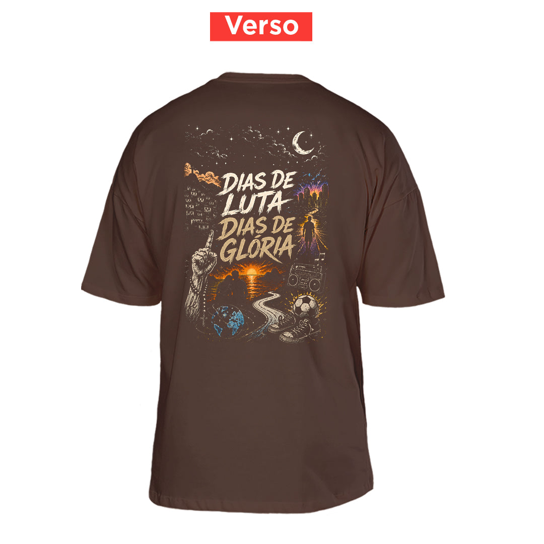 Camiseta Oversized Dias de Luta