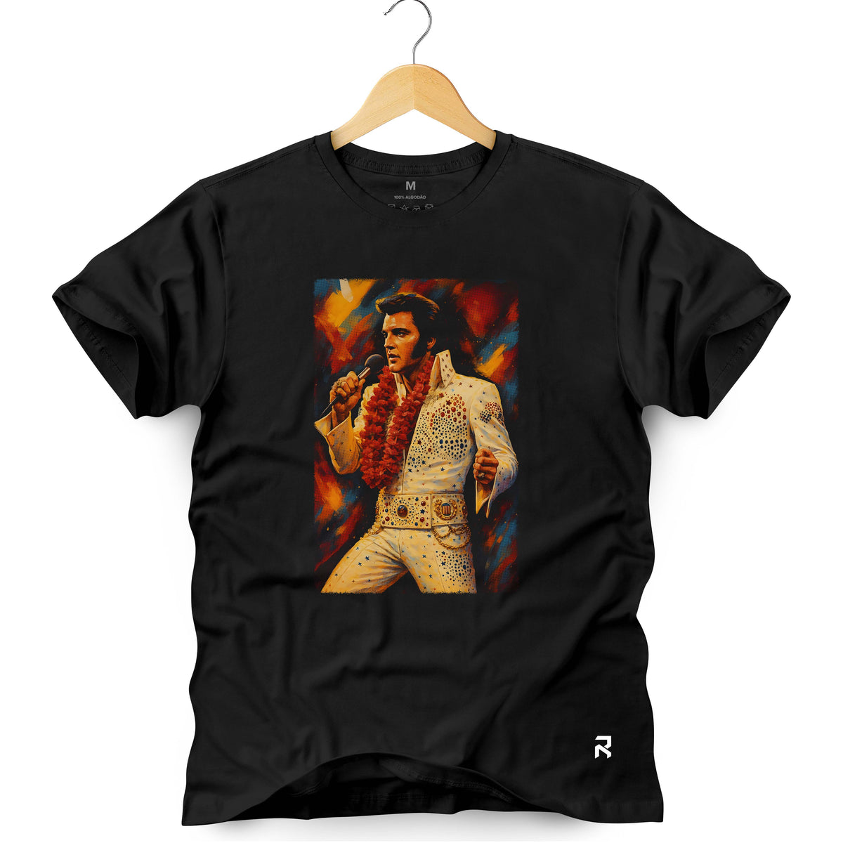 Camiseta Masculina Elvis Hawaii