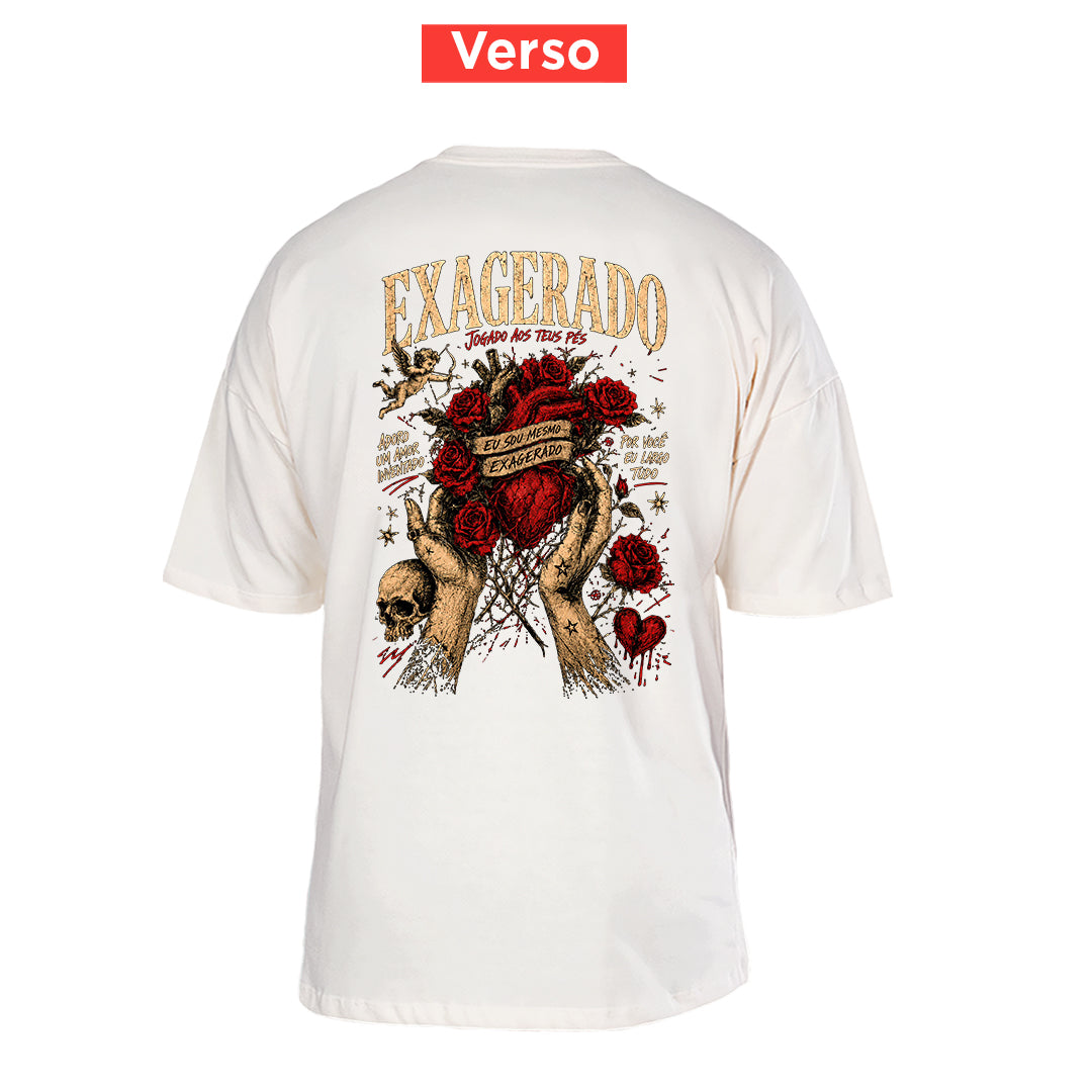 Camiseta Oversized Exagerado